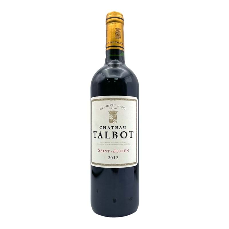 CHATEAU TALBOT 4eme Cru Classe Saint-Julien 2012 Bottle - NO DISCOUNT Image