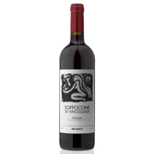 BIBI GRAETZ 'Soffocone di Vincigliata' Rosso - Toscana IGT 2023 Bottle Image