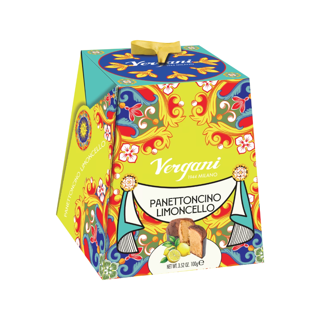 VERGANI Milano Panettoncino 'Limoncello' 100g (Christmas) Image