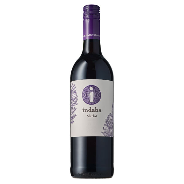 INDABA Merlot - Western Cape 2022 Bottle/st (los) Image