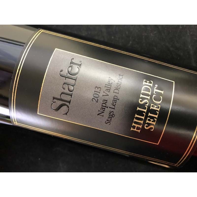 SHAFER VINEYARDS Cabernet Sauvignon, Hillside Select 2013 Bottle - NO DISC Image