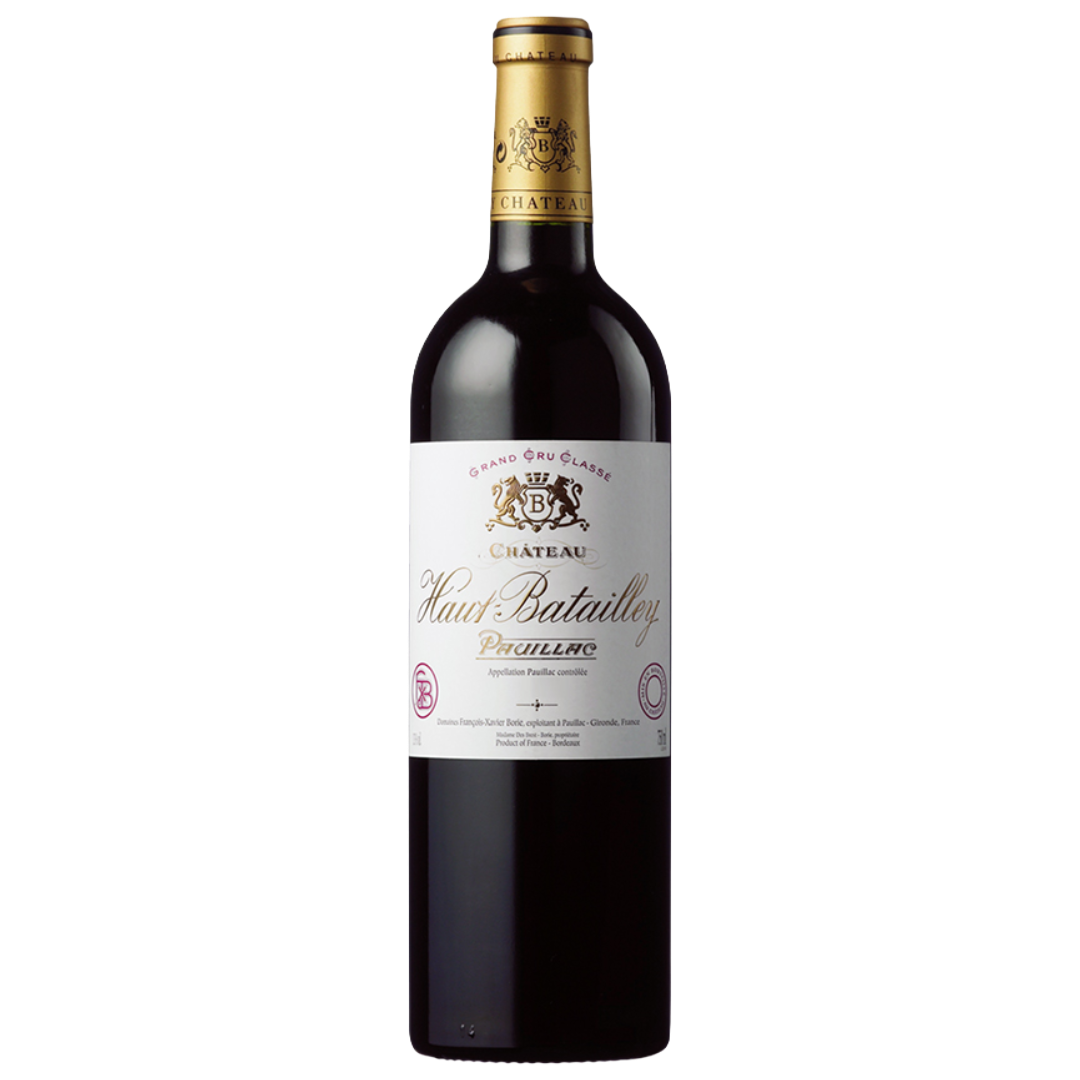 CHATEAU HAUT-BATAILLEY 5eme Grand Cru Classe, Pauillac 2015 Bottle Image