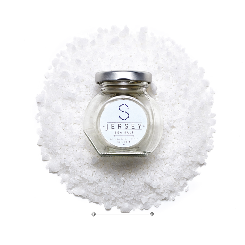 JERSEY SEA SALT Premium Crystal 150g Jar Image