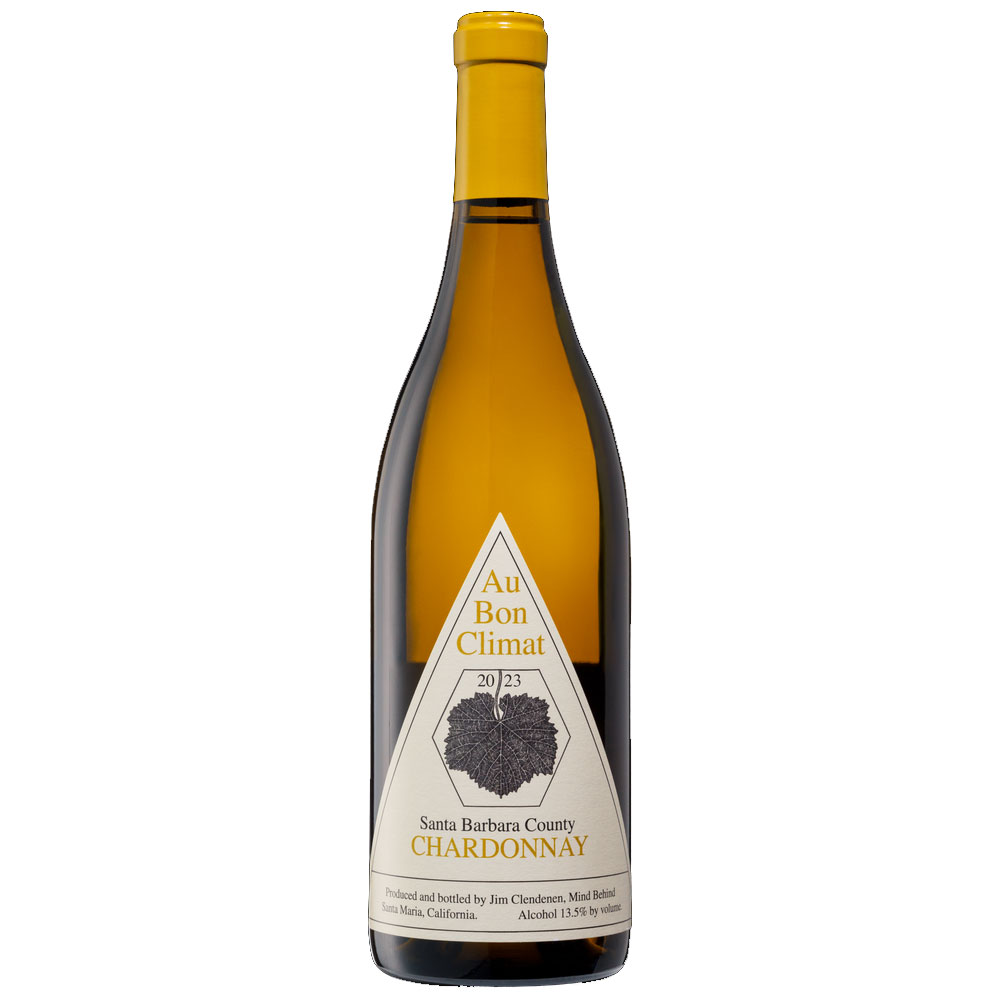 AU BON CLIMAT Chardonnay 'Santa Barbara County' - California 2023 Bottle - ORG Image