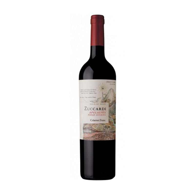 ZUCCARDI Cabernet Franc 'Apelacion Paraje' - Altamira Uco Valley, Mendoza 2019 Bottle - VGN Image