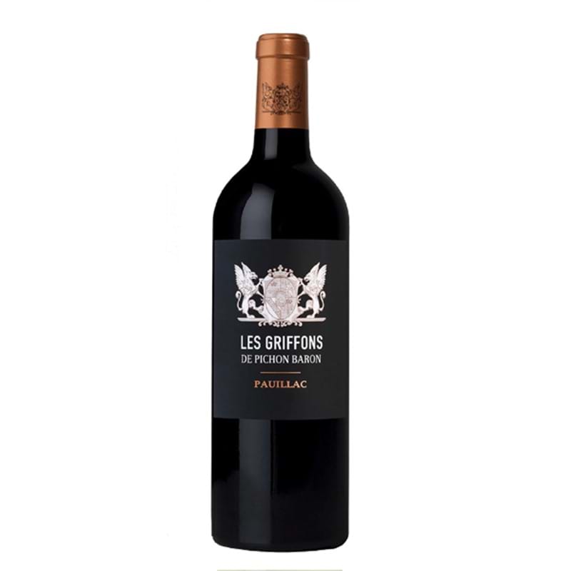 LES GRIFFONS DE PICHON BARON Pauillac 2017 MAGNUM 13.5%abv - NO DISCOUNT Image