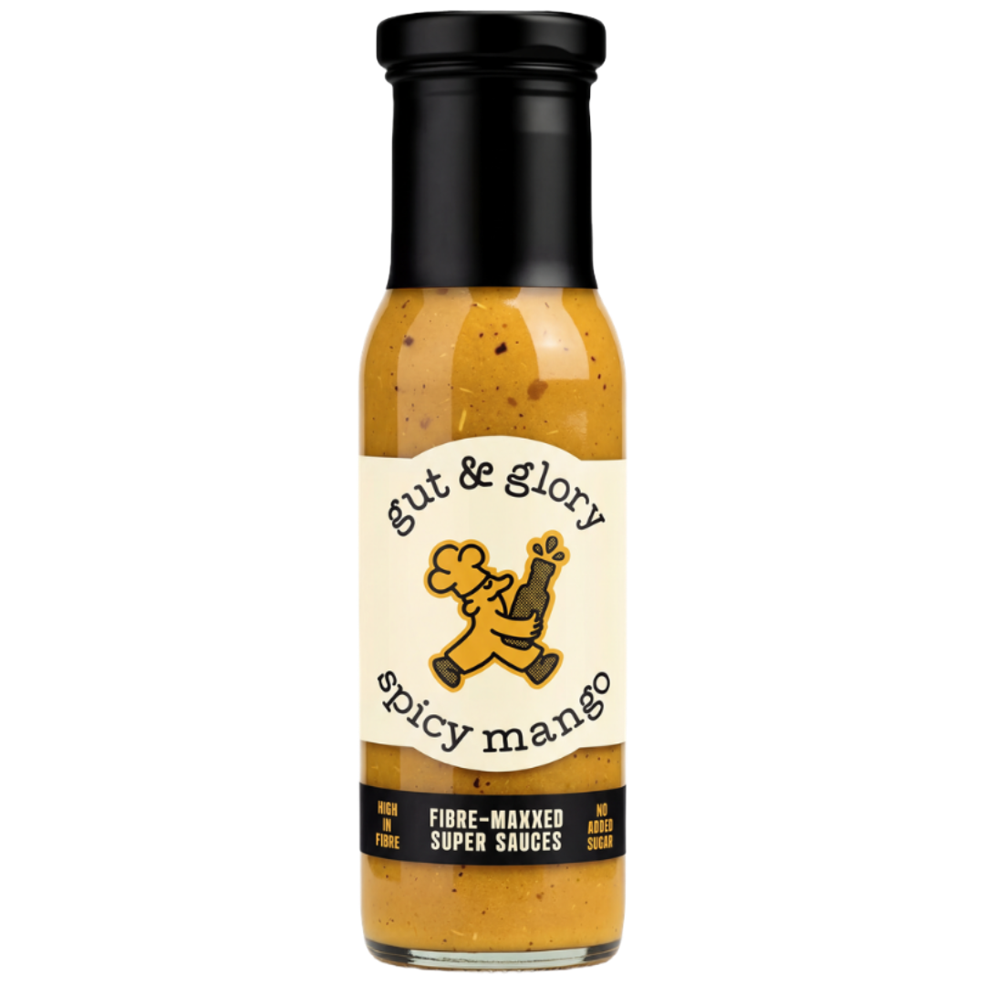 GUT & GLORY 'Spicy Mango' Fibre-Maxed Super Sauce Bottle (265g) EACH VGN/GF Image
