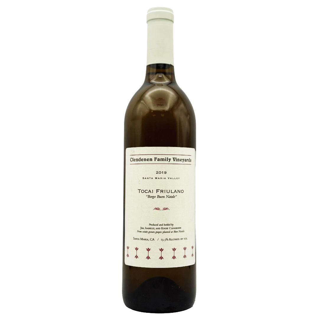 CLENDENEN FAMILY VINEYARDS Tocai Friulano - Central Coast, Santa Maria Valley 2019 Bottle ORG (los) Image