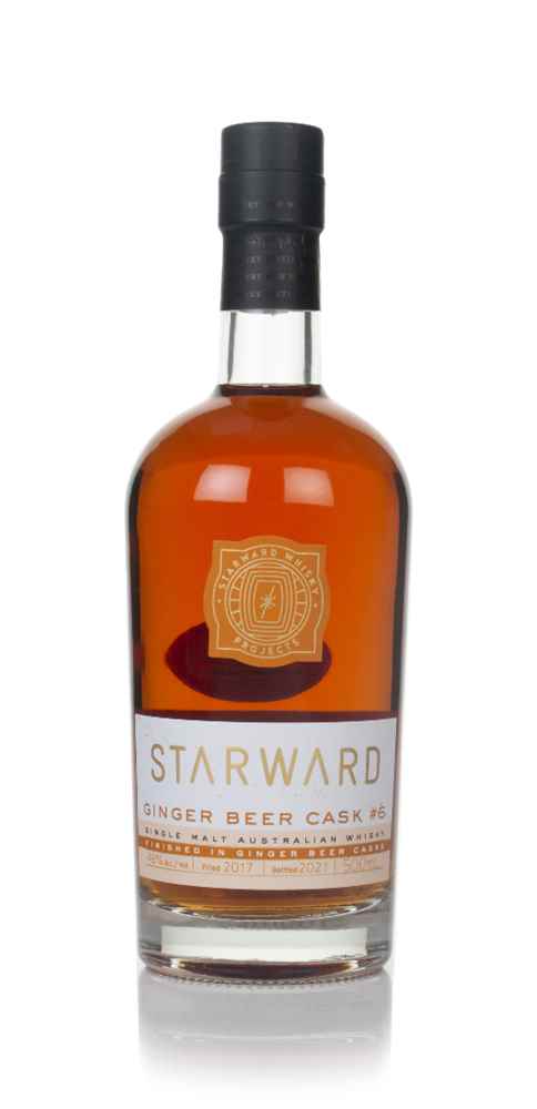 STARWARD 'Projects' Ginger Beer Cask #6 Australian Single Malt Whisky HALF LITRE (50cl) 48%abv Image