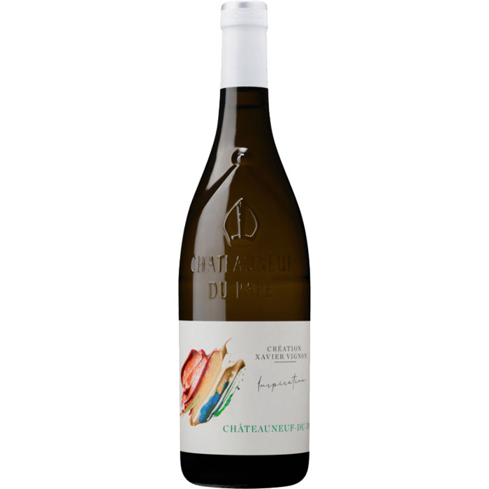 XAVIER VIGNON 'Inspiration' Chateauneuf-du-Pape BLANC 2024 Bottle Image