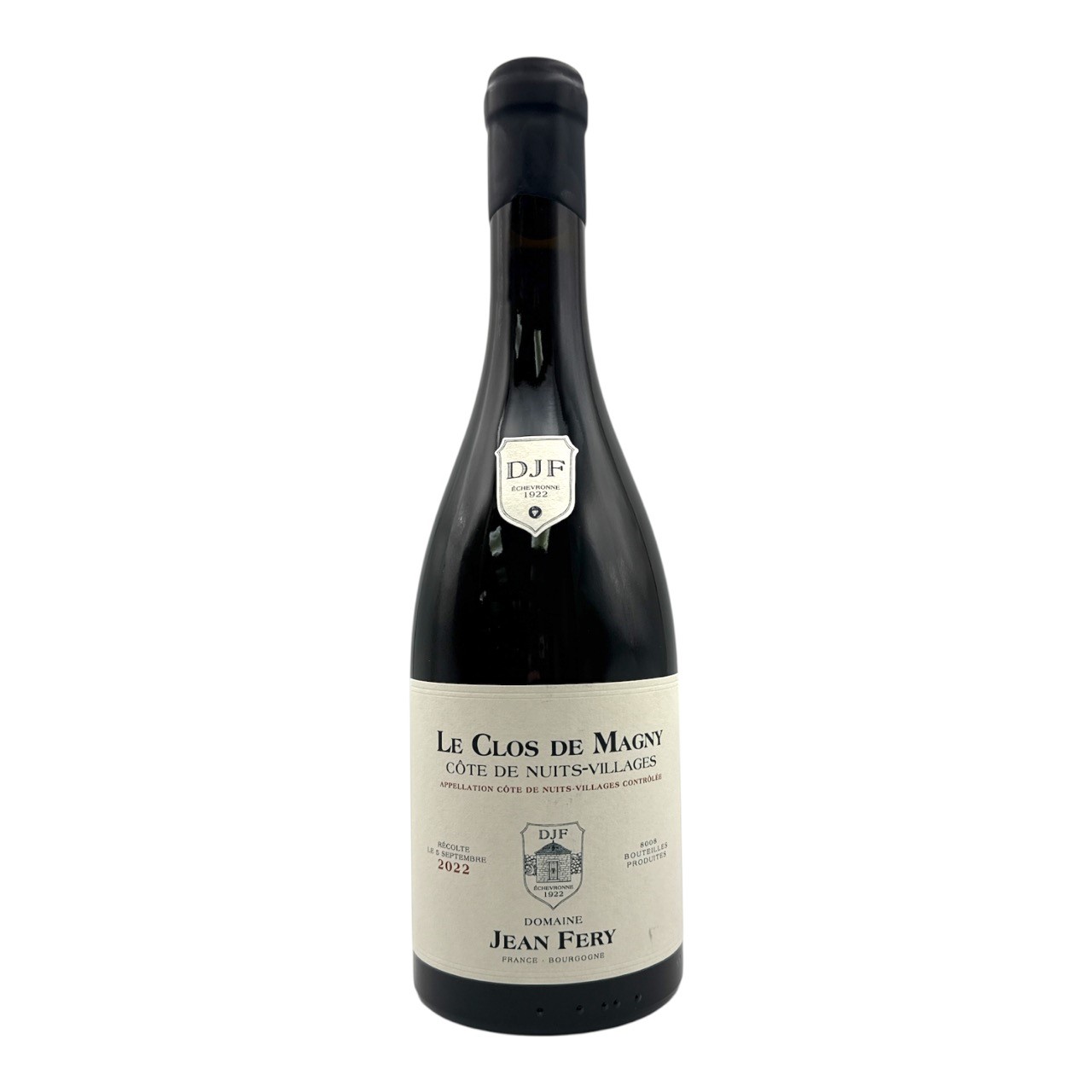 DOMAINE JEAN FERY Cote de Nuits Villages 'Le Clos de Magny' 2022 Bottle - BIO/ORG Image