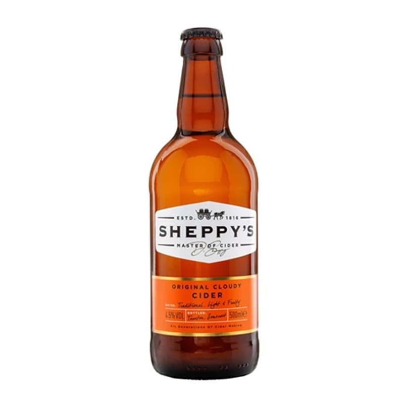 SHEPPYs Original Cloudy Cider CASE x 12 Bottles (500ml) 4.5%abv Image