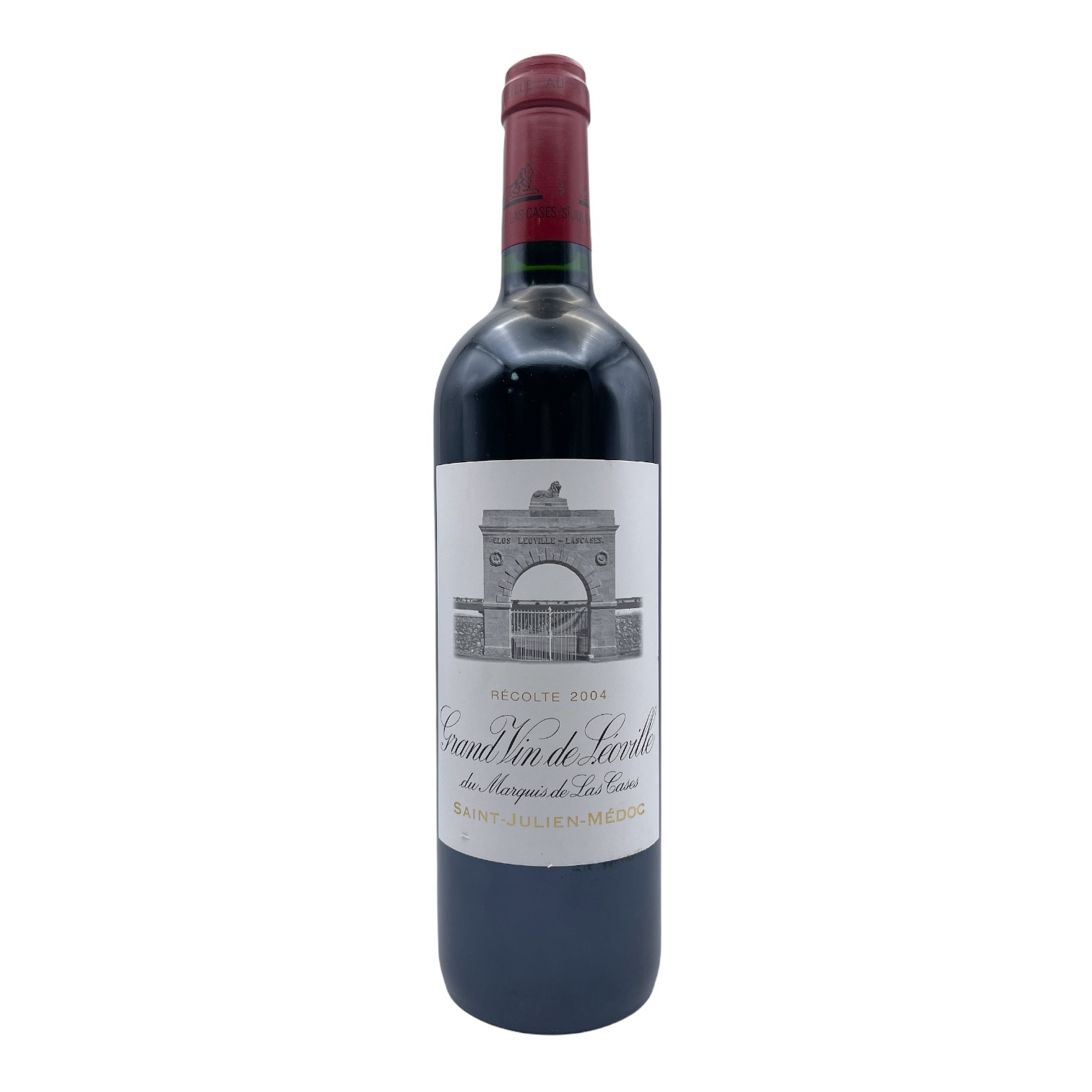 CHATEAU LEOVILLE-LAS-CASES 'Grand Vin de Leoville' 2eme Grand Cru Classe, Saint-Julien 2004 Bottle Image