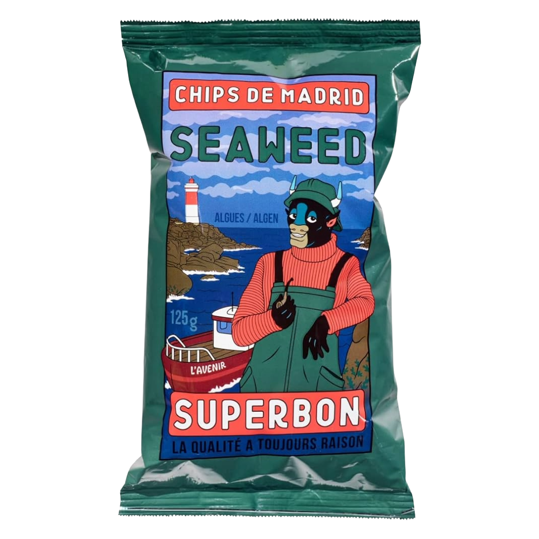 SUPERBON Chips de Madrid 'Seaweed' Crisps (125g) VGN/GF Image