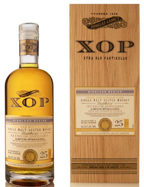 DOUGLAS LAING XOP Xtra Old Particular Clynelish 25 Year Old Highland Malt Bottle (70cl) 55.1% (Distilled October 1996) Image