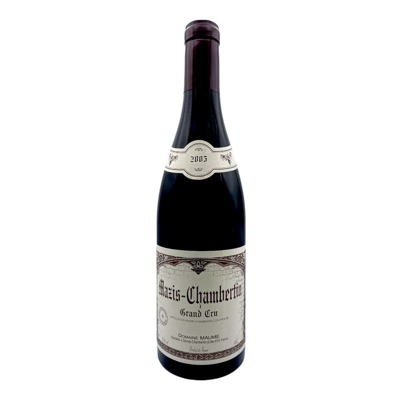 DOMAINE MAUME Mazis-Chambertin Grand Cru 2005 Bottle - NO DISCOUNT Image
