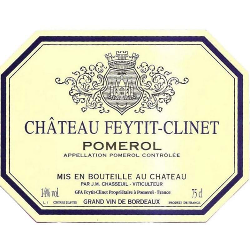 CHATEAU FEYTIT CLINET Pomerol 2019 Wooden Case x 6 Bottles - PRE-RELEASE Image