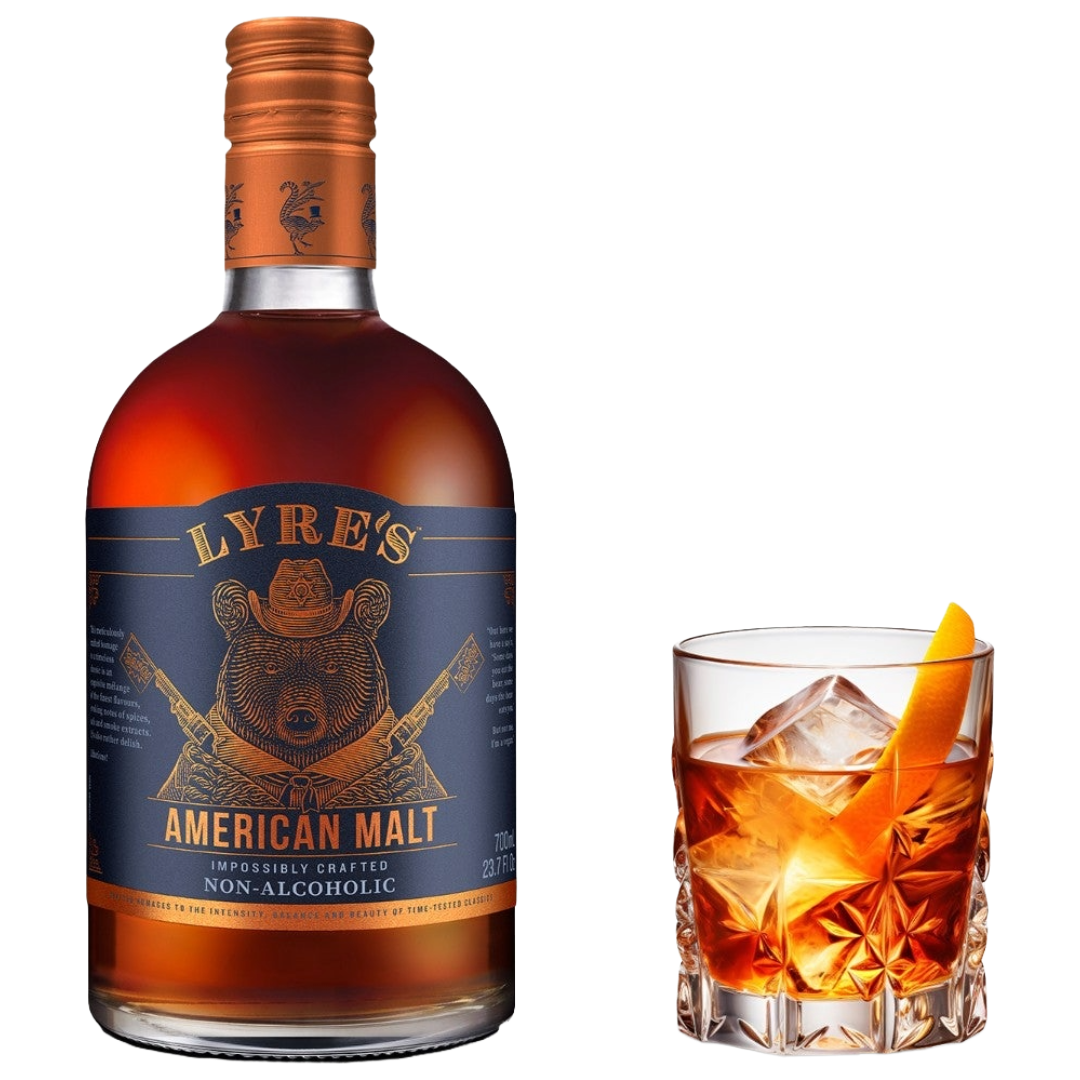 LYREs Non-Alcoholic American Malt Bottle (70cl) 0%abv Image