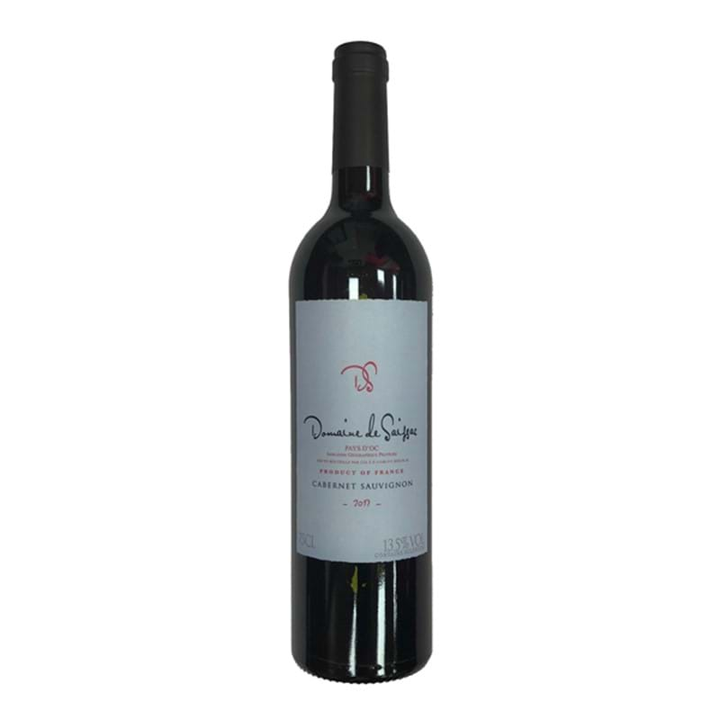 DOMAINE DE SAISSAC Cabernet Sauvignon - Vin de Pays d'Oc 2020/21 Bottle Image