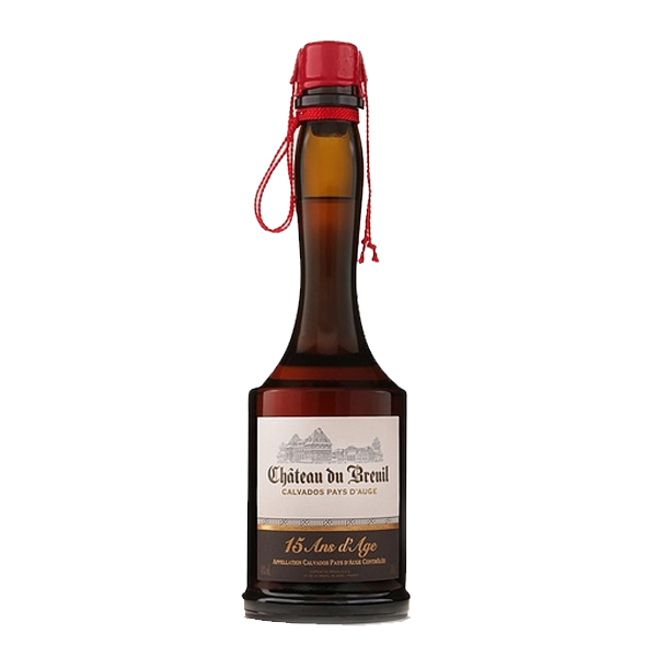CHATEAU DU BREUIL 15 Year Old Calvados du Pays d'Auge - Le Breuil-en-Auge, Normandy HALF (35cl) 41%abv Image