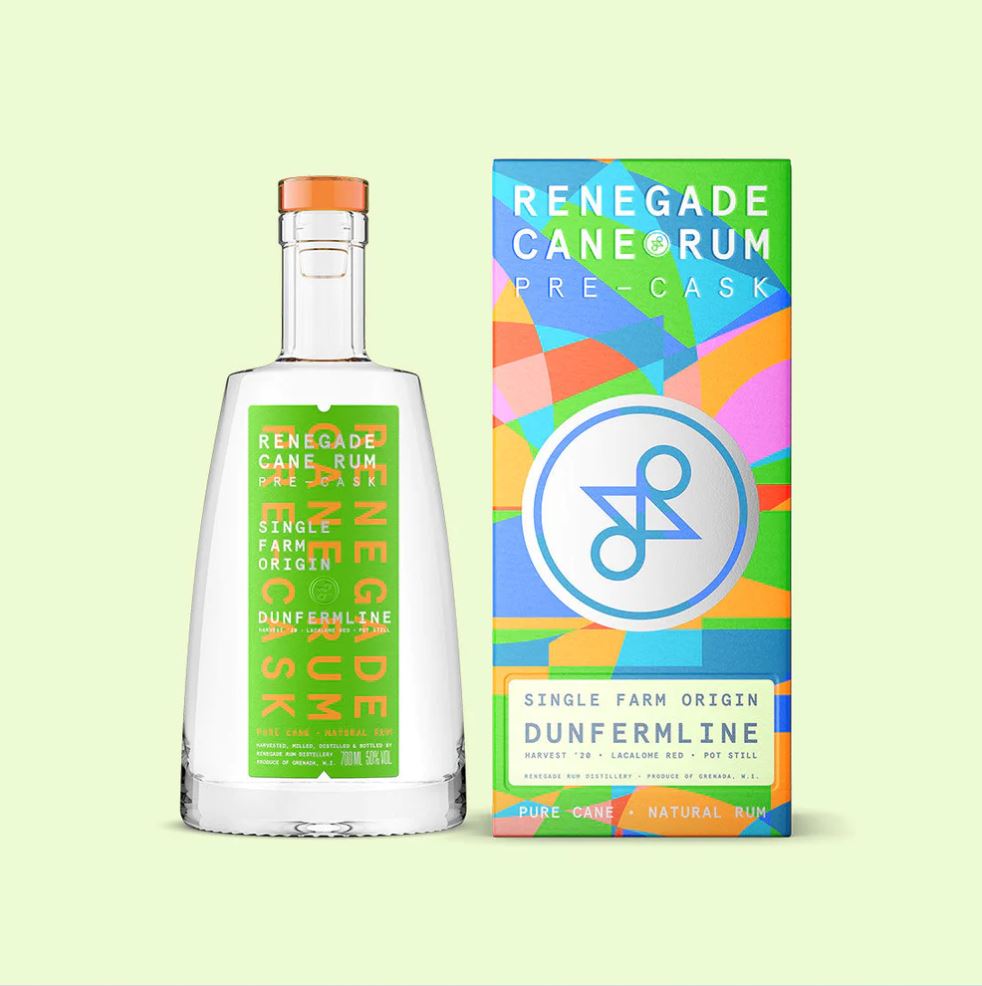 RENEGADE RUM Dunfermline Pot Still Grenadan Rum Bottle (70cl) 50%abv (los) Image