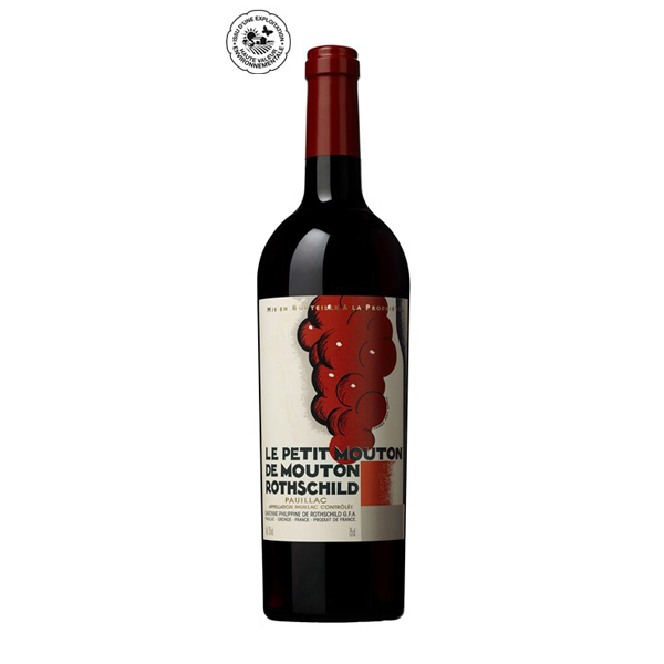 LE PETIT MOUTON 2nd wine of Ch. Mouton-Rothschild, Pauillac 2021 Bottle Image