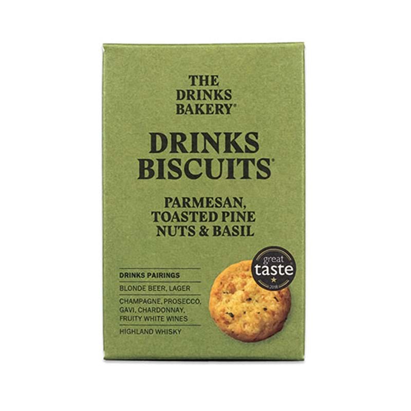 DRINKS BAKERY Drinks Biscuits Parmesan Toasted Pinenut & Basil 110g Box Image