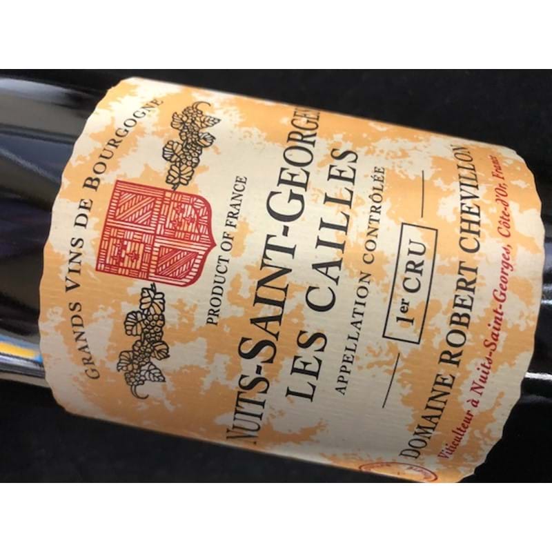 ROBERT CHEVILLON Nuits-St-Georges, Les Cailles 2003 Bottle Image
