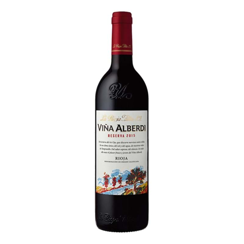 LA RIOJA ALTA Rioja Reserva Vina Alberdi 2015 Bottle Image
