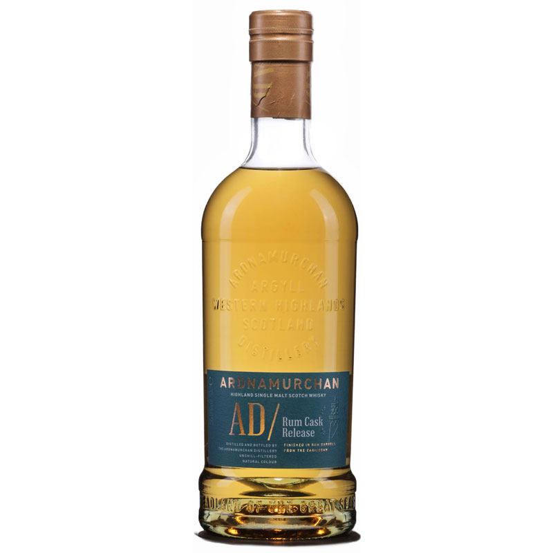 ARDNAMURCHAN AD/ 'Rum Cask Release 2023' Highland Single Malt Scotch Whisky Bottle (70cl) 55%abv(los) Image
