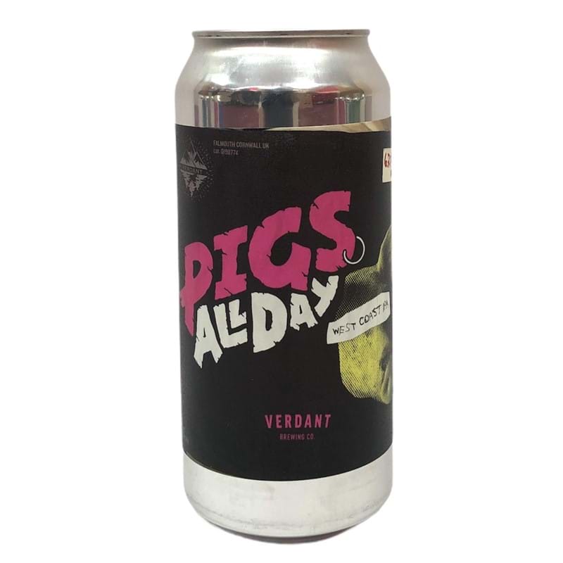 VERDANT Pigs All Day, IPA CAN (440ml) 6.0%abv (BBE 23.06) (frtc) Image
