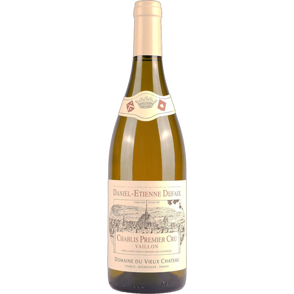 DANIEL-ETIENNE DEFAIX Chablis 1er Cru 'Vaillon' 2015 Carton x 6 Bottles - PRE-RELEASE Image