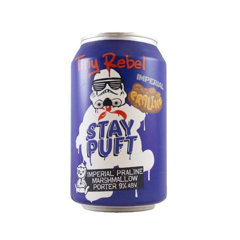 TINY REBEL Imperial Stay Puft Praline CAN (330ml) 9%abv (BBE 20.05) Image