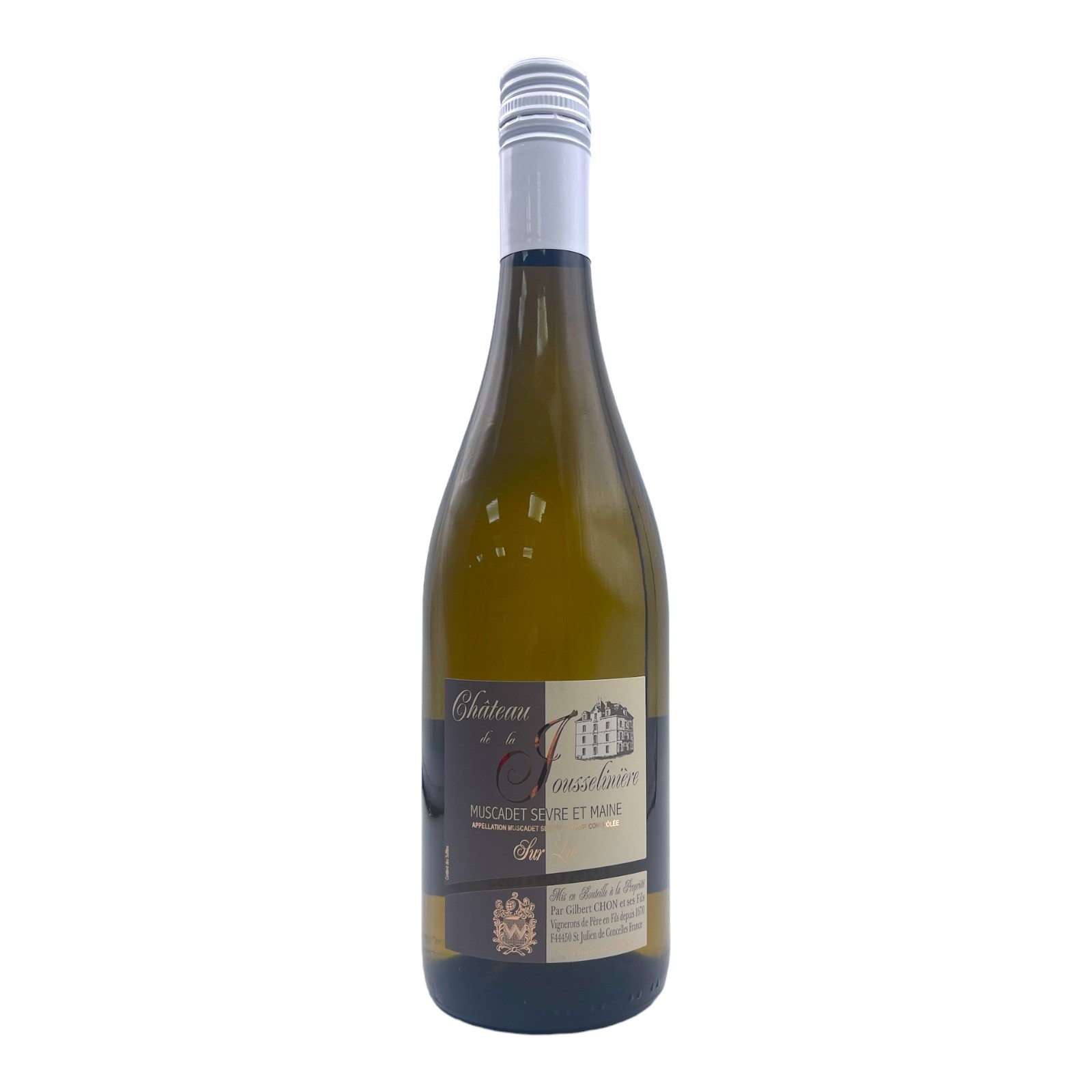 CHATEAU DE LA JOUSSELINIERE Muscadet de Sevre et Maine Sur Lie 'Tradition' - Loire Valley 2023 Bottle Image