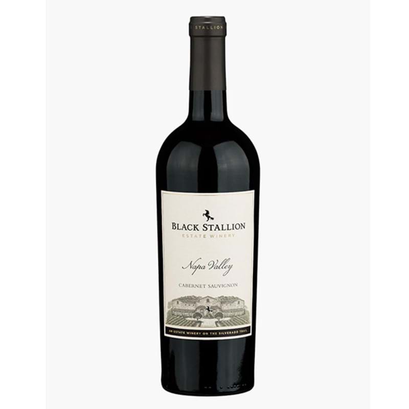 BLACK STALLION Cabernet Sauvignon - Napa Valley, USA 2017 Bottle Image