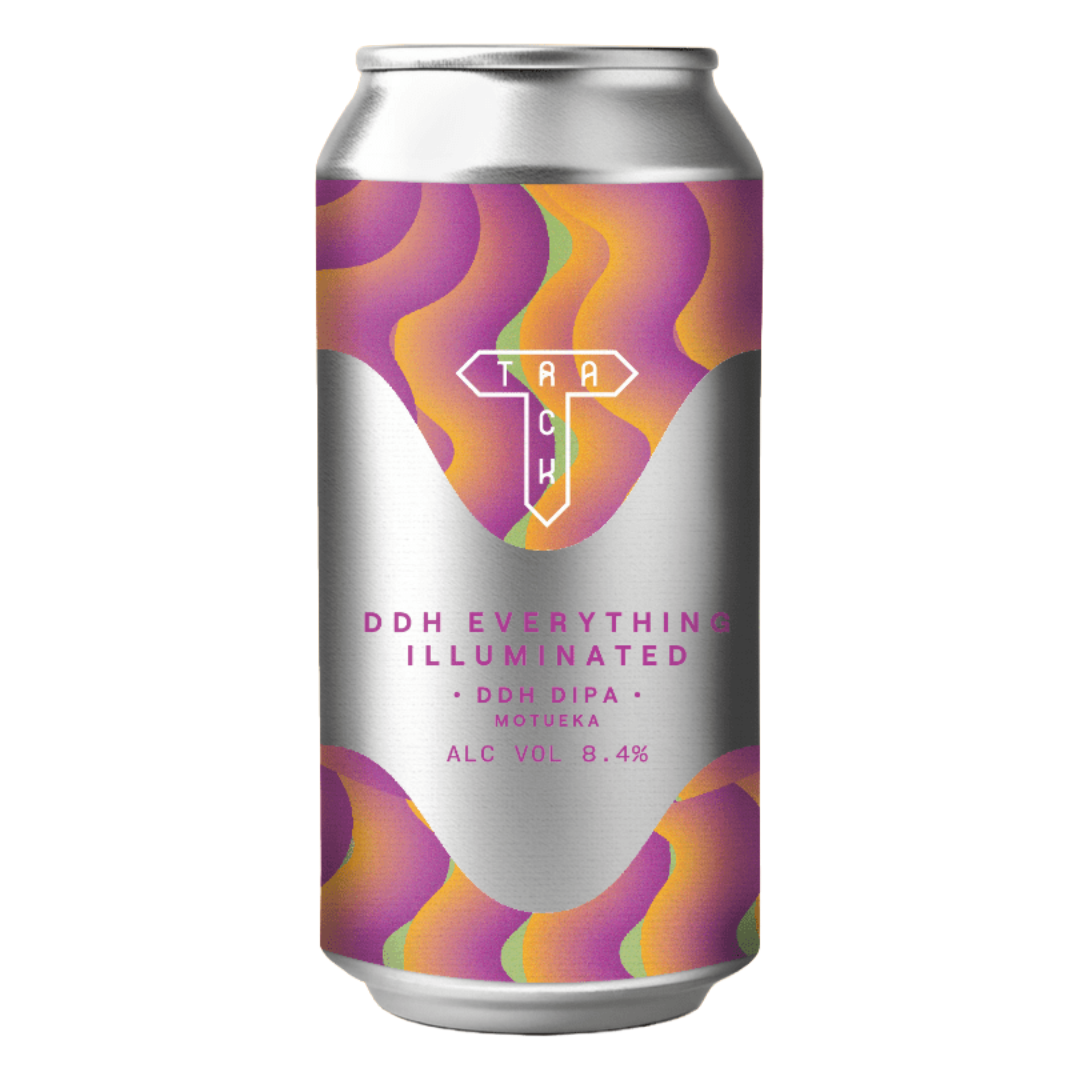 TRACK BREWING 'DDH Everything Illuminated' DDH DIPA CAN (440ml) 8.4%abv Image