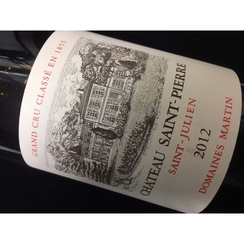 CHATEAU SAINT-PIERRE 3ieme Cru Classe 2012 Bottle/nc Image