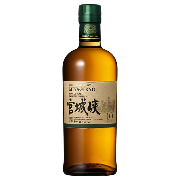 NIKKA 'Miyagikyo' 10 Year Old Single Malt Japanese Whisky Bottle (70cl) 45%abv Image