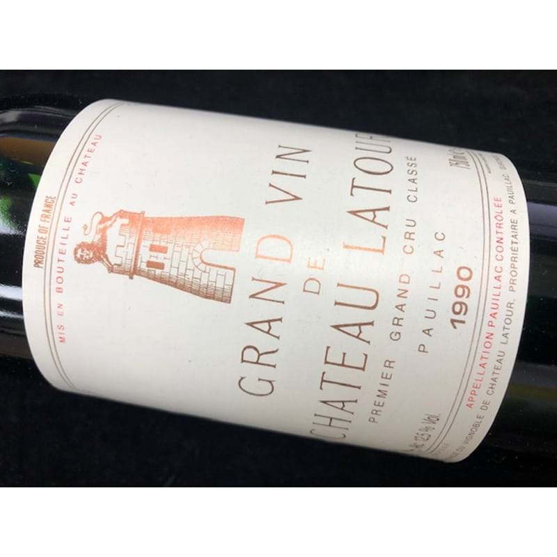 CHATEAU LATOUR 1ere Grand Cru Classe Pauillac 1990 Bottle(ck) - NO DISCOUNT Image