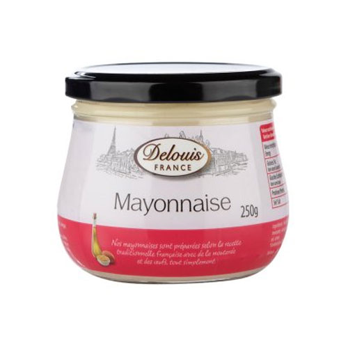 DELOUIS Mayonnaise with Dijon Mustard 250g JAR Image