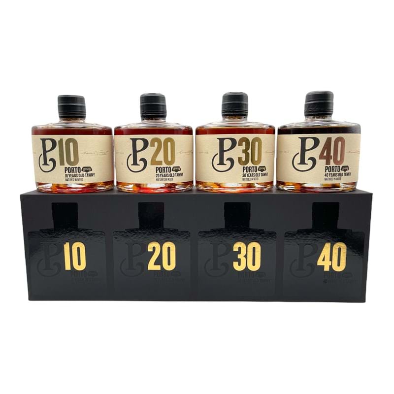 POCAS Centenary Pack of Tawny Port 4 x 20cl (10, 20, 30 & 40 year old) Image