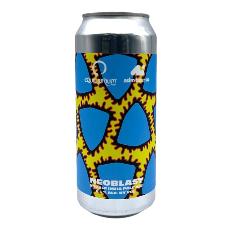 EQUILIBRIUM Neoblast Imperial IPA 8.5%abv CAN (473ml) VGN (rtc) Image