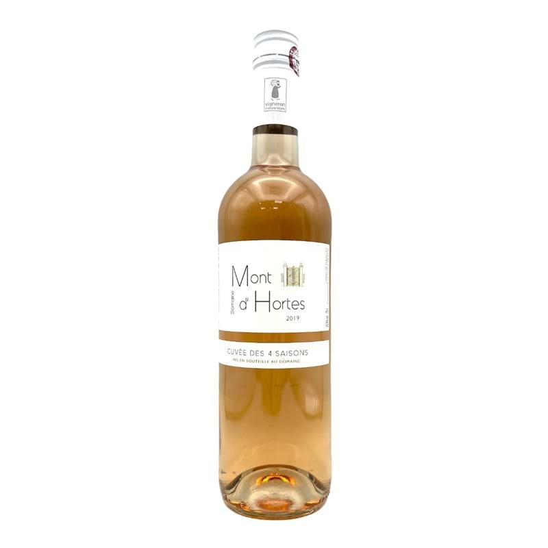 DOMAINE DE MONT D'HORTES Grenache Rose, Cuvee des 4 Saisons 2019 Bottle/st Image