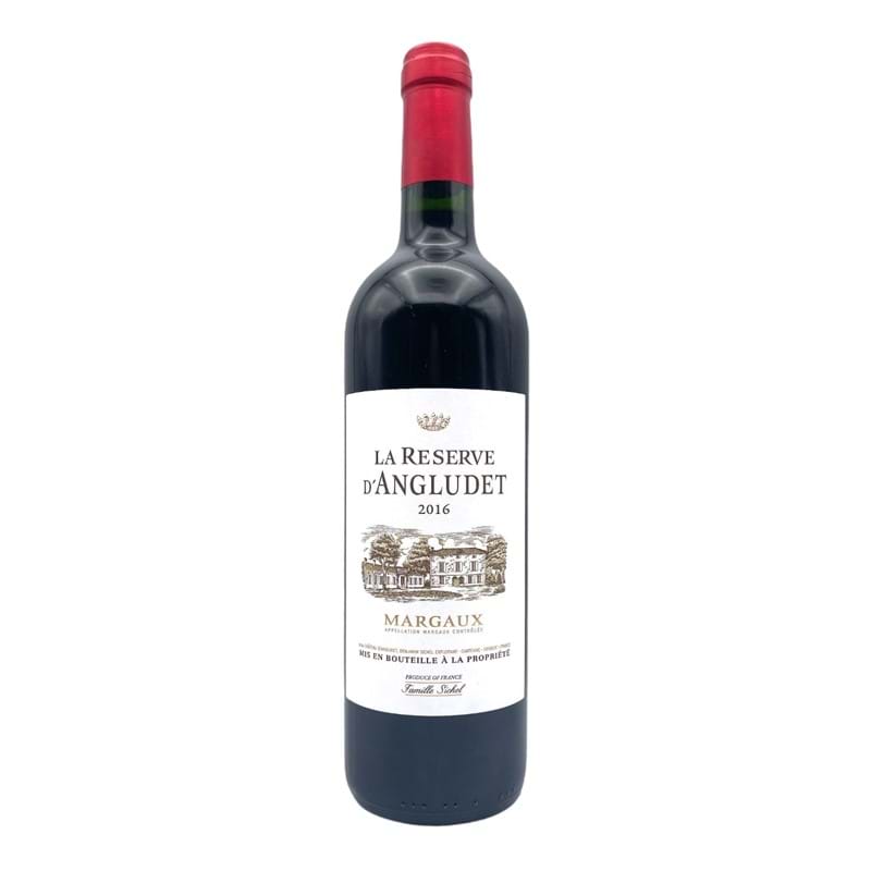 RESERVE D'ANGLUDET AOC Margaux 2016 Bottle 13%abv Image