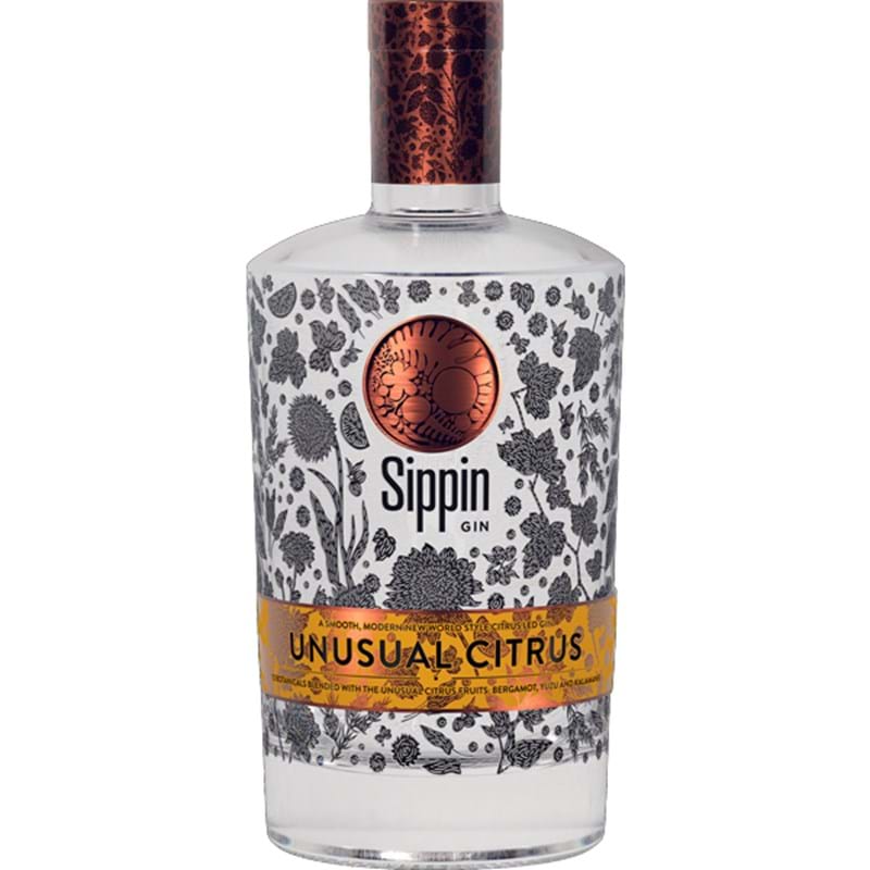 SIPPIN Unusual Citrus Gin (Jersey) Bottle (70cl) 42%abv Image