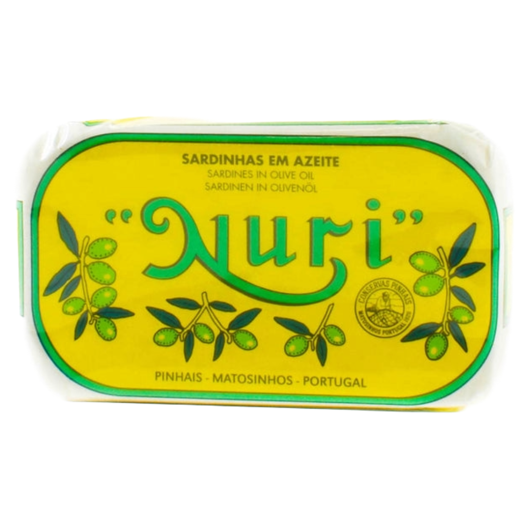 NURI Sardinhas Em Azeite (Sardines in Olive Oil) Tin (125g) Image
