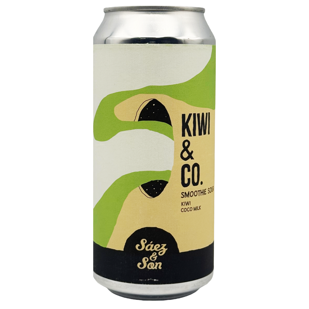 SAEZ & SON 'Kiwi & Co.' Kiwi, Coco Milk Smoothie Sour CAN (440ml) 6.5%abv Image