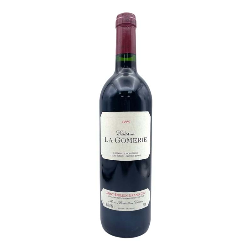 CHATEAU LA GOMERIE Grand Cru Classe Saint-Emilion 1996 Bottle - NO DISCOUNT Image