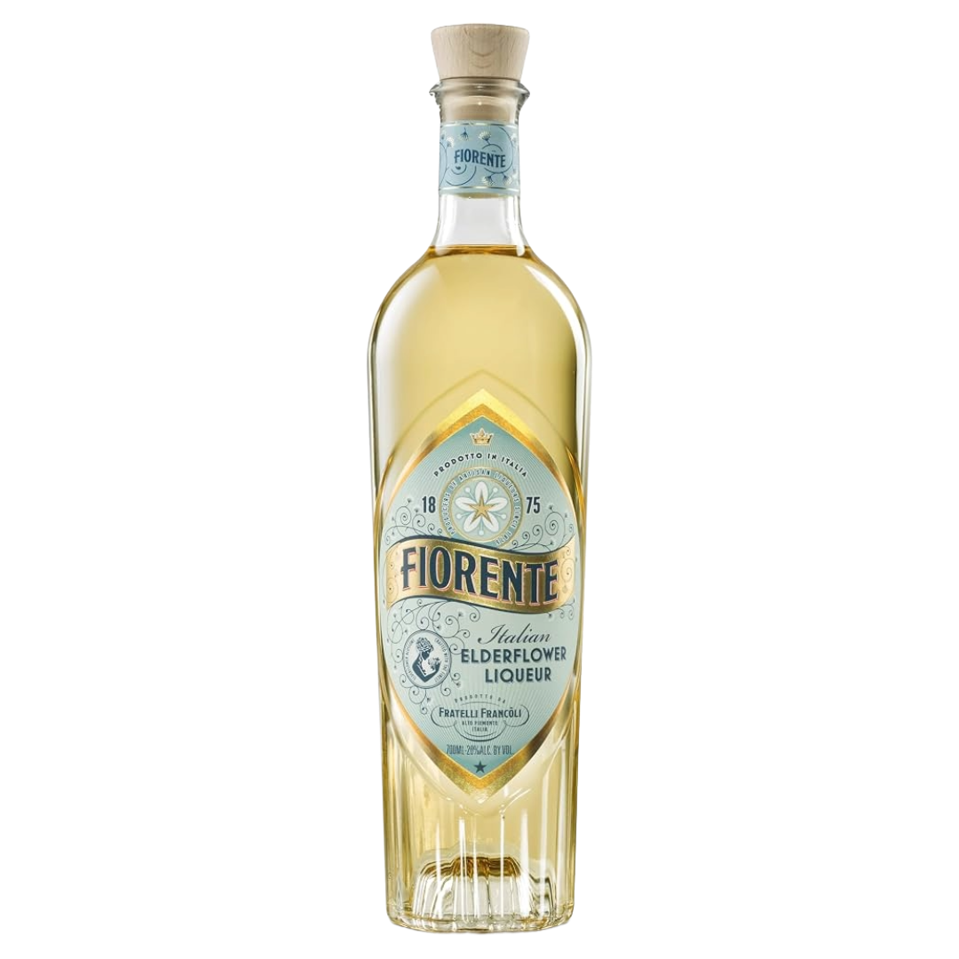 FRANCOLI 'Fiorente' Italian Elderflower Liqueur (St-Germain Alternative) Bottle (70cl) 20%abv Image