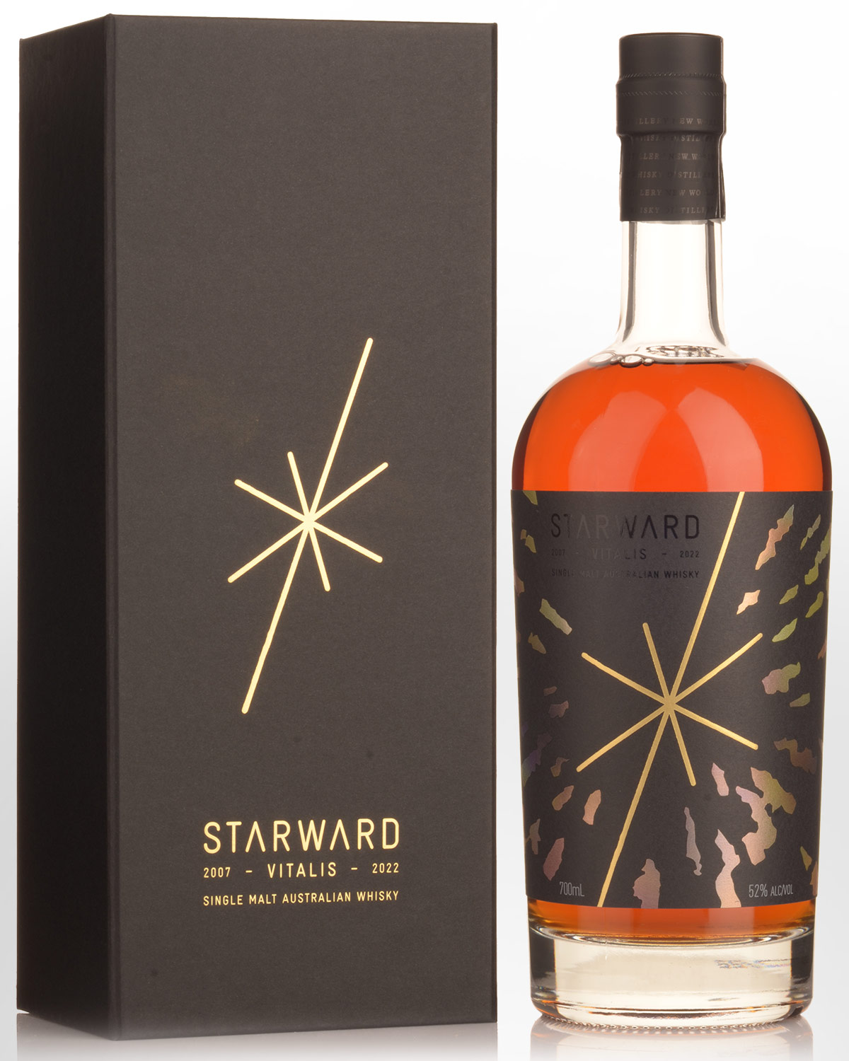 STARWARD 'Vitalis' Australian Single Malt Whisky Bottle (70cl) 52%abv Image